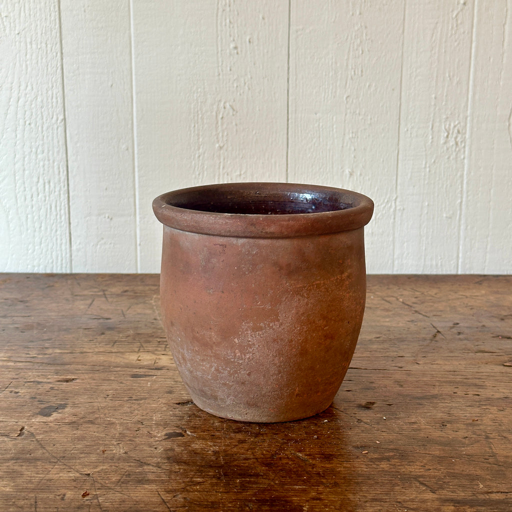 Antique American Redware Crock