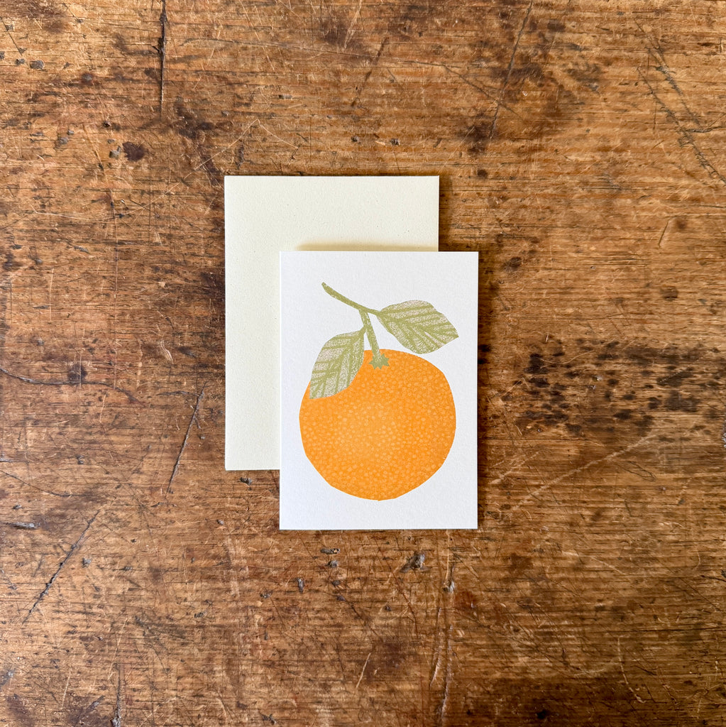 Little Orange Card