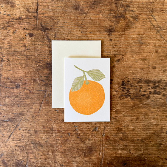 Little Orange Card