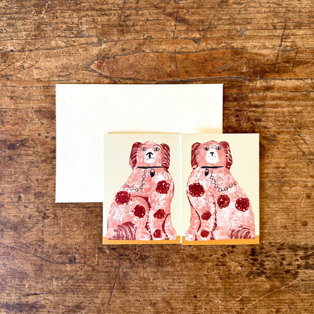 Mantel Dogs Card
