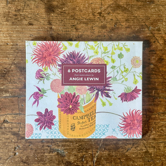 Wild Garden Watercolor Postcards - Angie Lewin