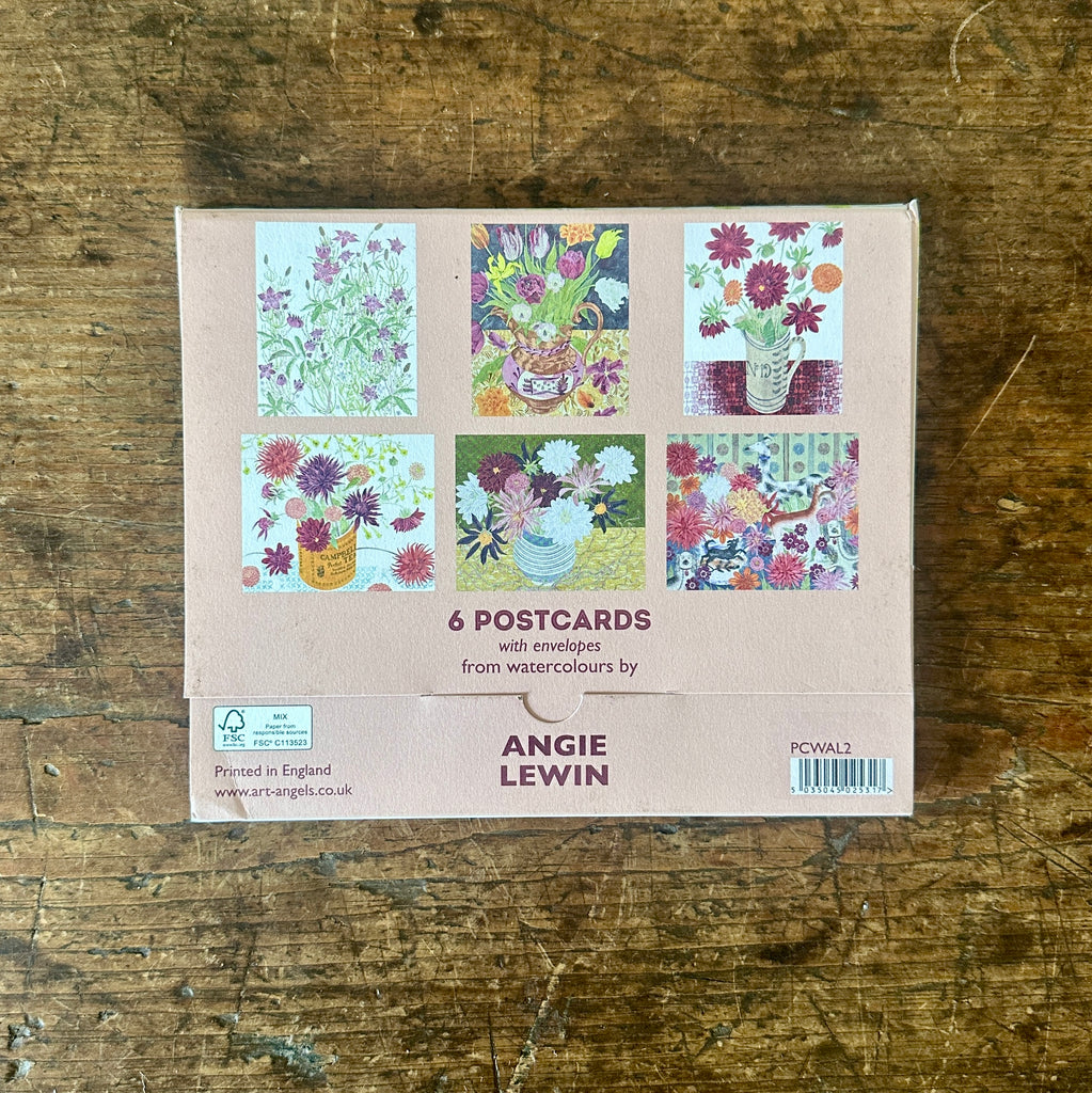 Wild Garden Watercolor Postcards - Angie Lewin