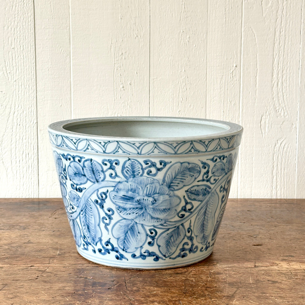 Rose Chinese Porcelain Planter