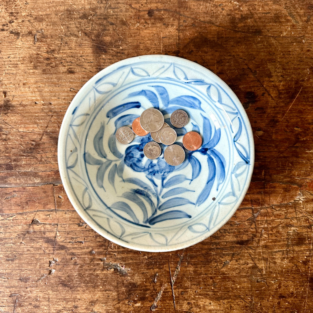 Small Chinese Floral Dish