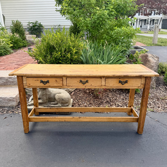 19th Century Irish Dresser Base
