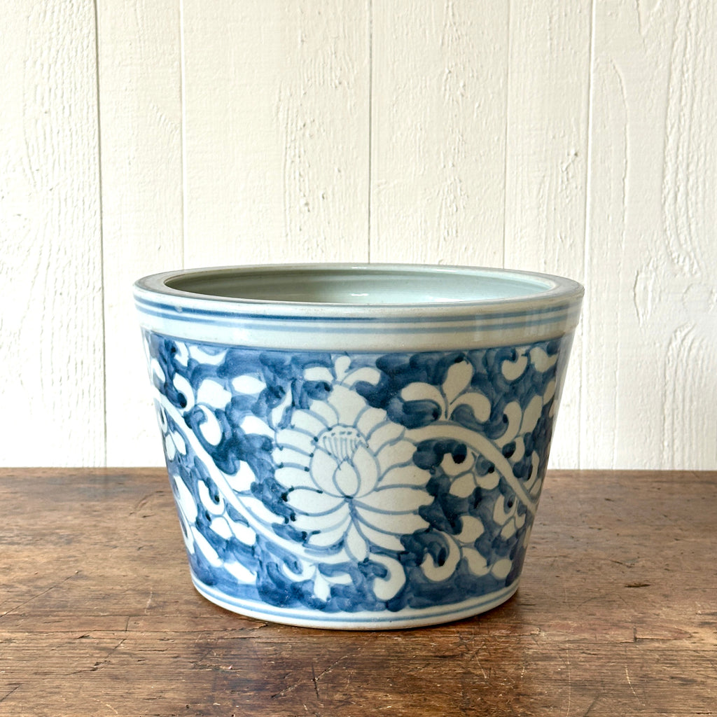 Floral Chinese Porcelain Planter