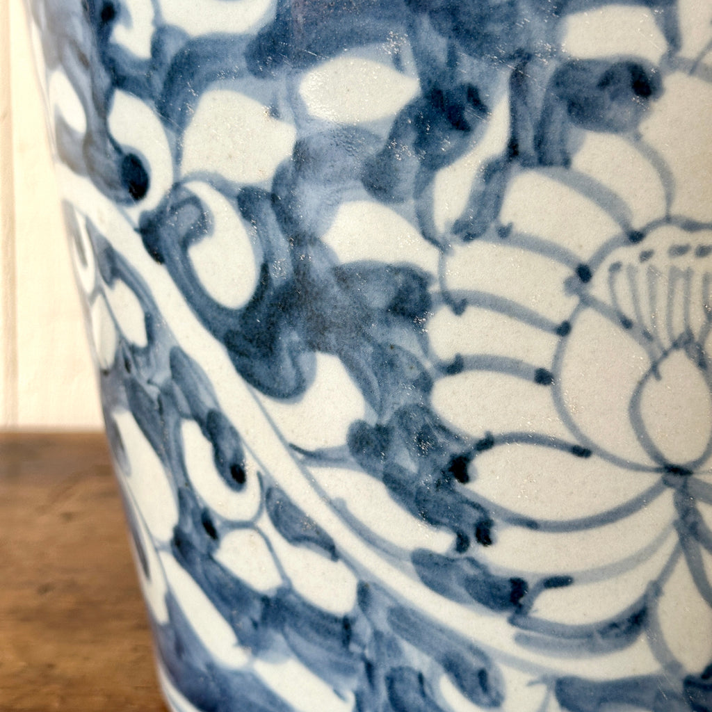 Floral Chinese Porcelain Planter