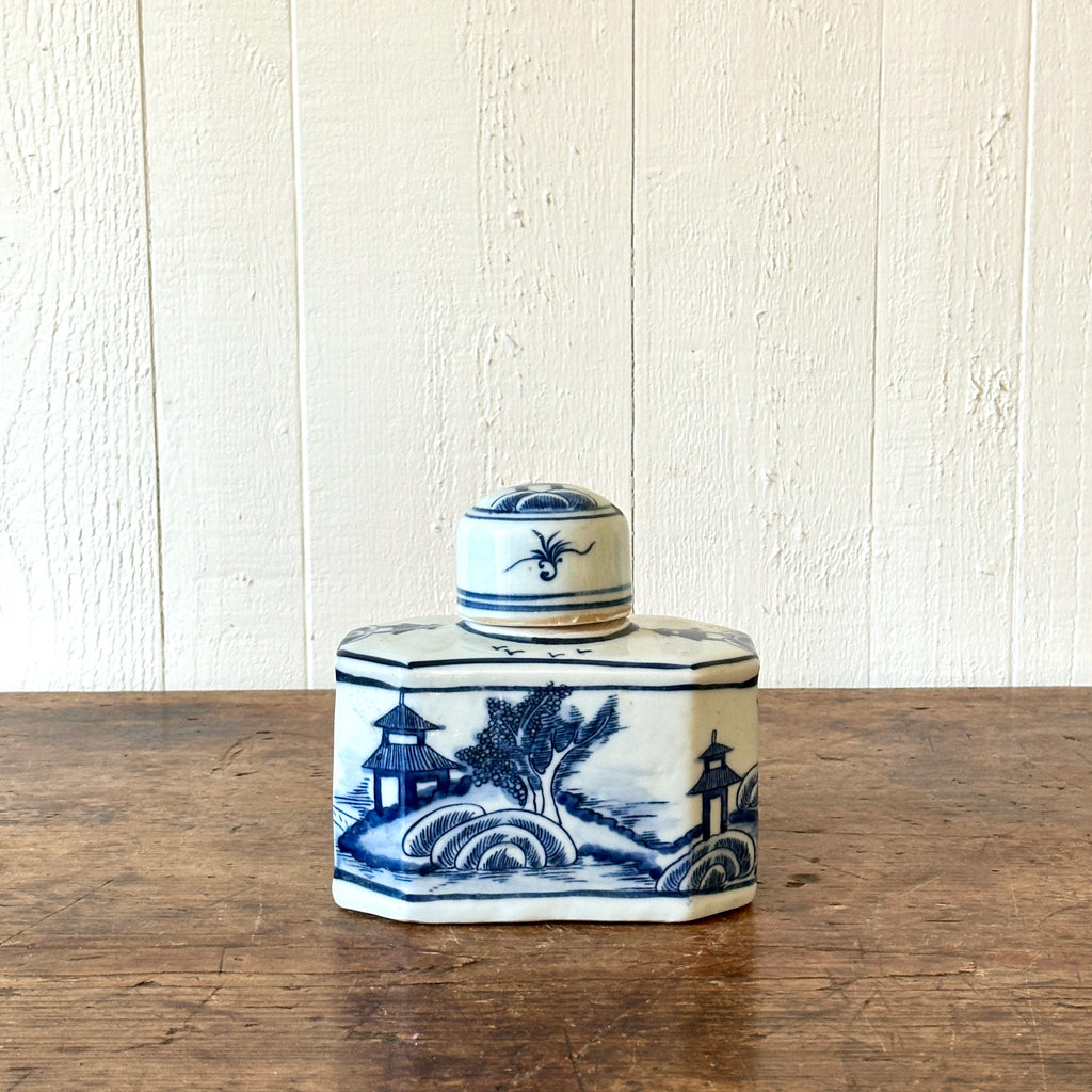 Small Landscape Lidded Caddy