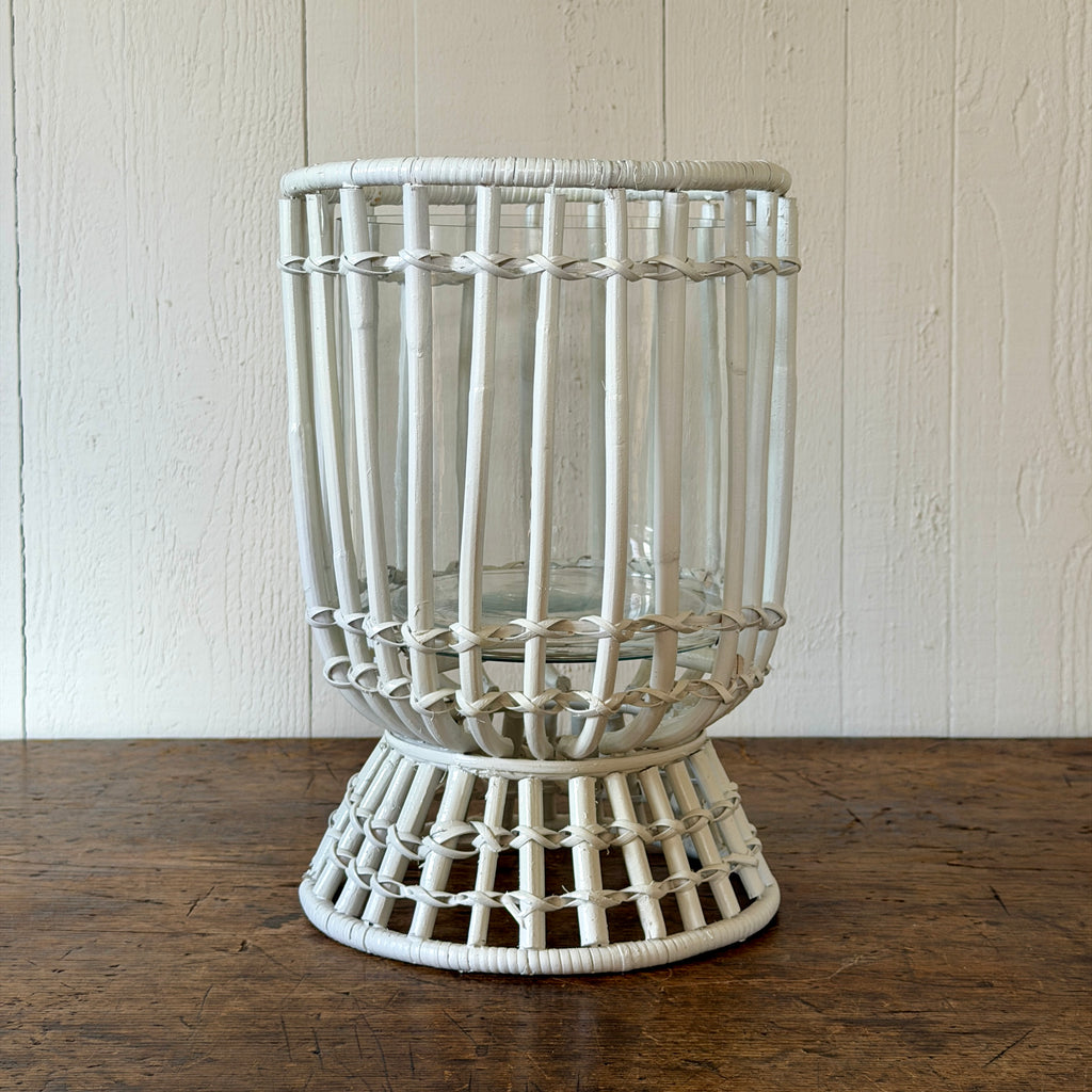 White Bamboo Large Hurricane