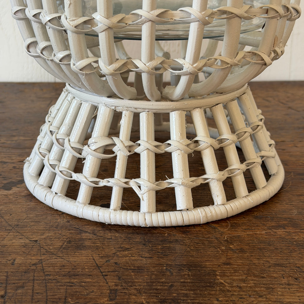 White Bamboo Large Hurricane