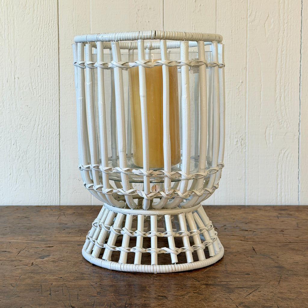White Bamboo Large Hurricane