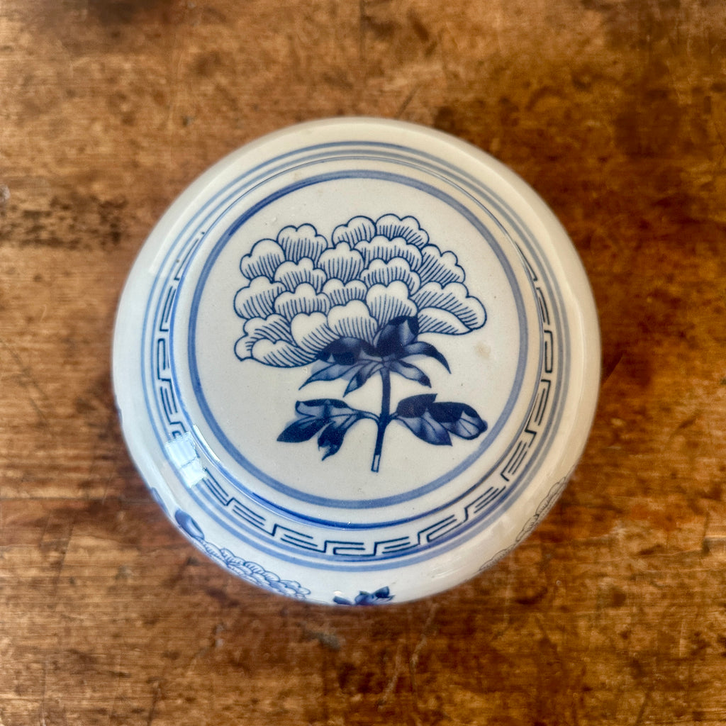 Peony Chinese Ginger Jar