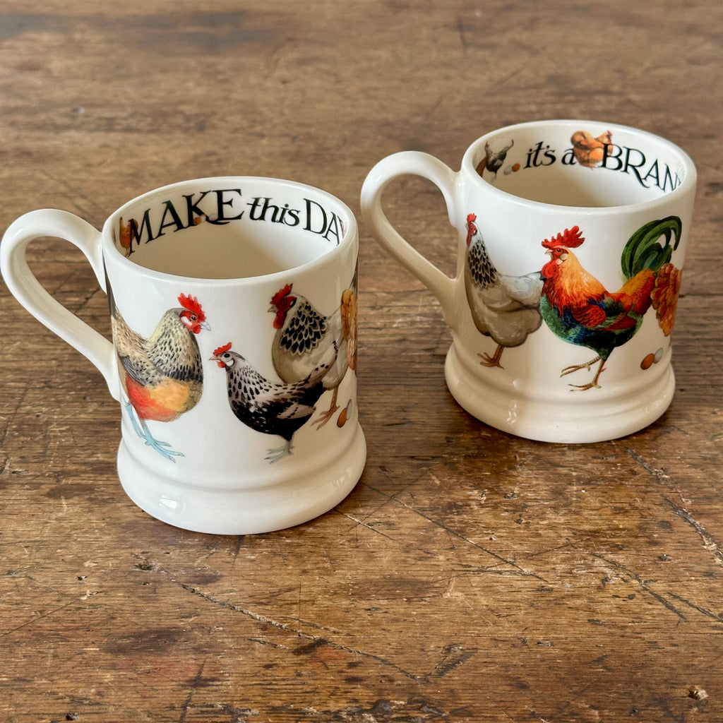 Rise and Shine Set of 2 - ½ Pint Mugs