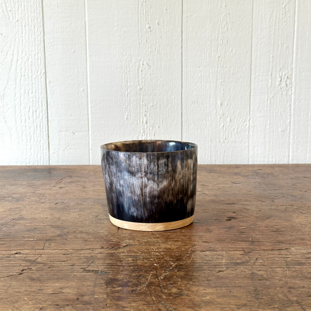 Black Horn Storage Pot