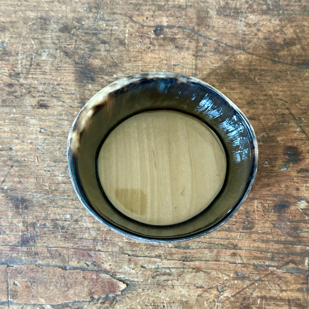 Black Horn Storage Pot