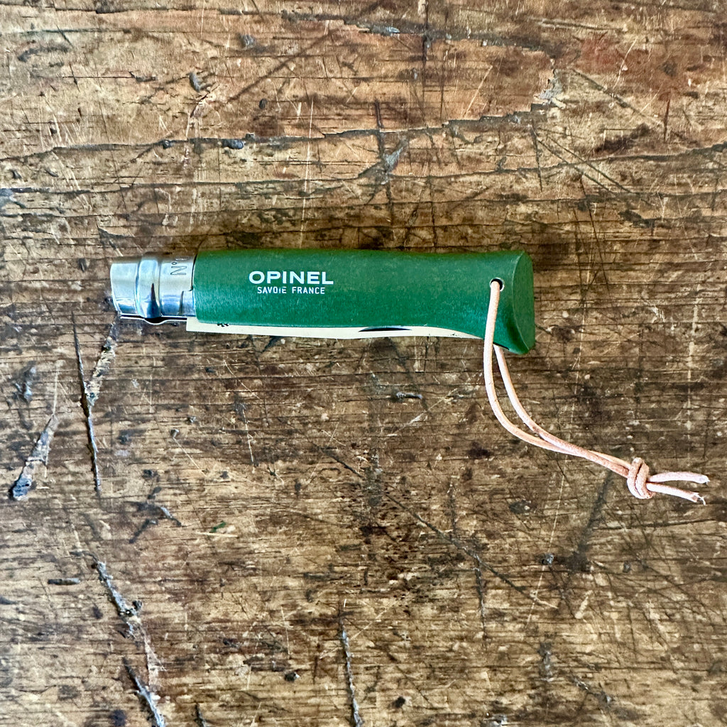Forest Green No.08 Opinel Folding Knife