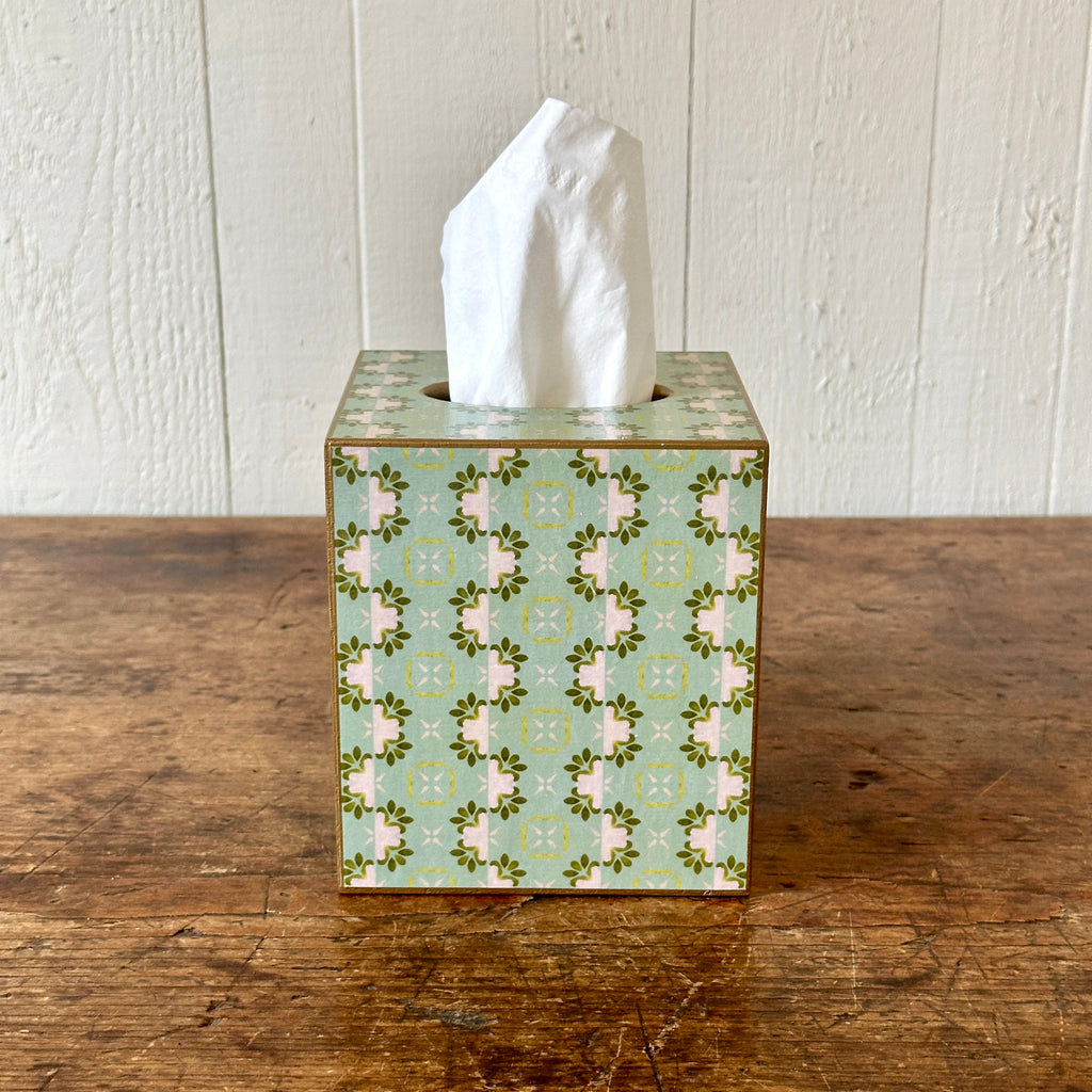 Primrose Wood Tissue Box Cover