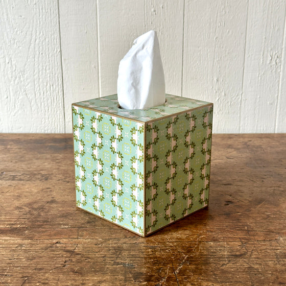 Primrose Wood Tissue Box Cover