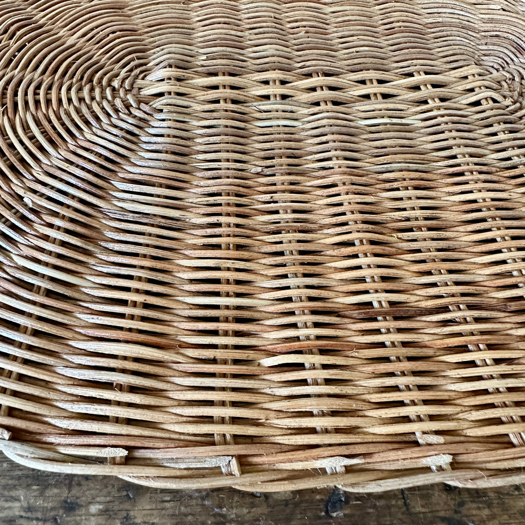 Honey Rattan Oval Placemat Set