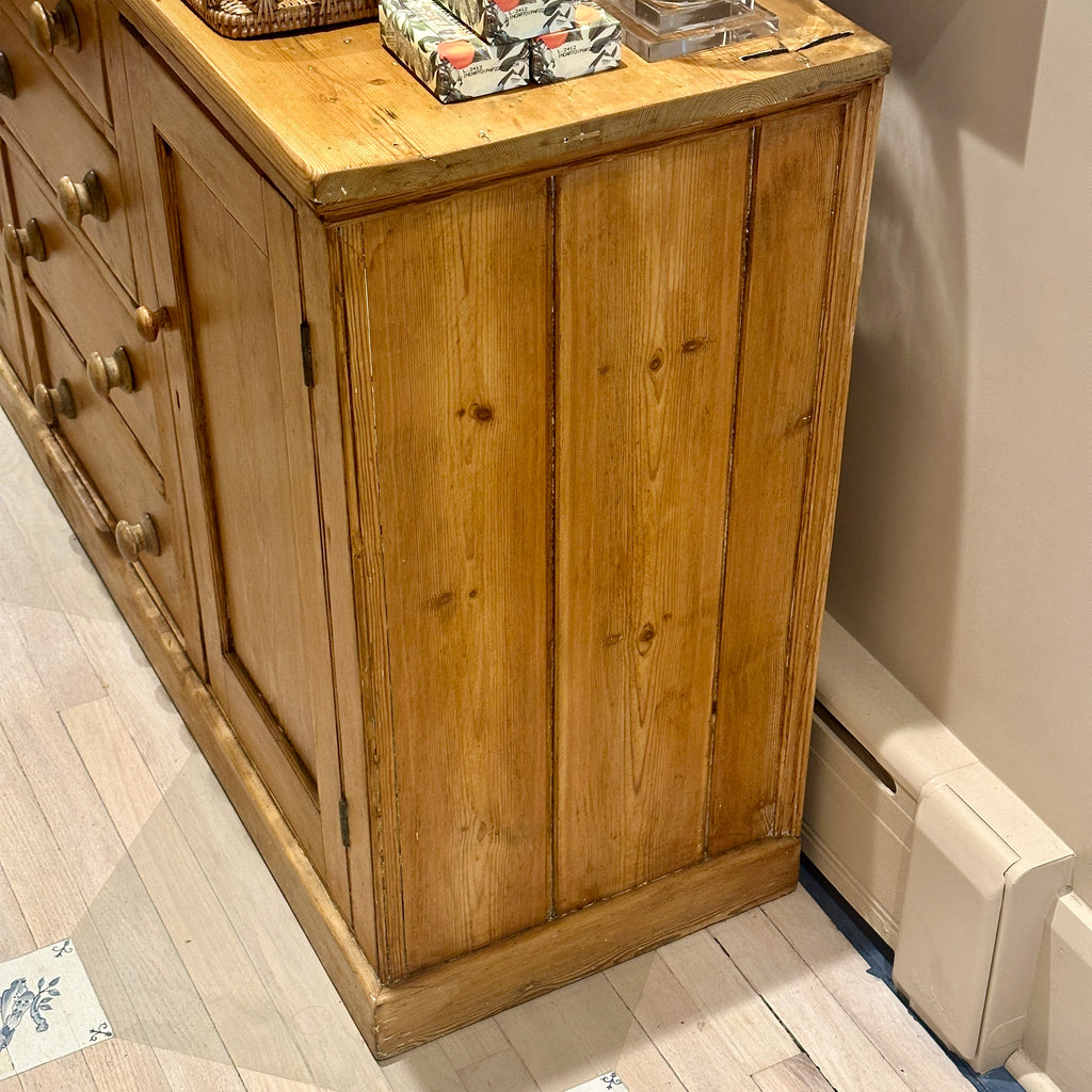 Early 19th Century English Pine Sideboard