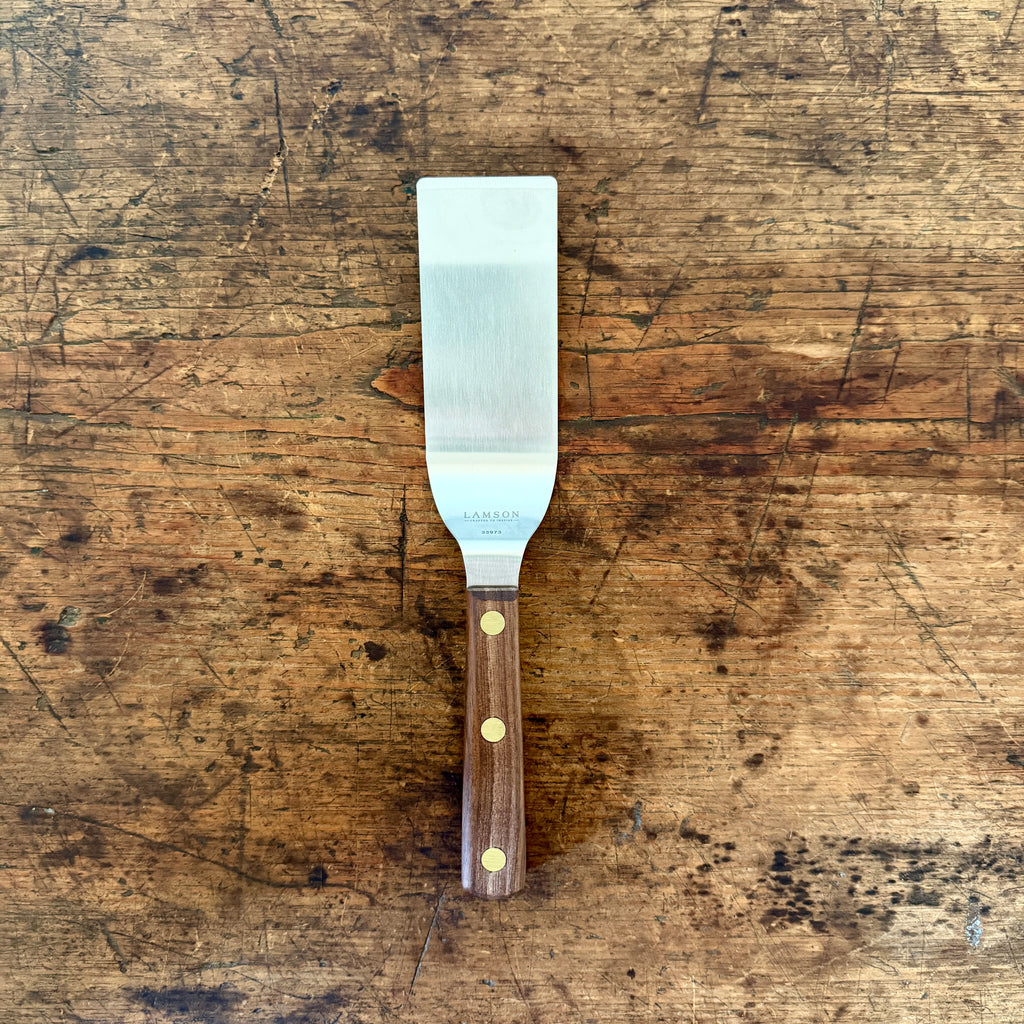 Rectangular 2" Turner with Walnut Handle