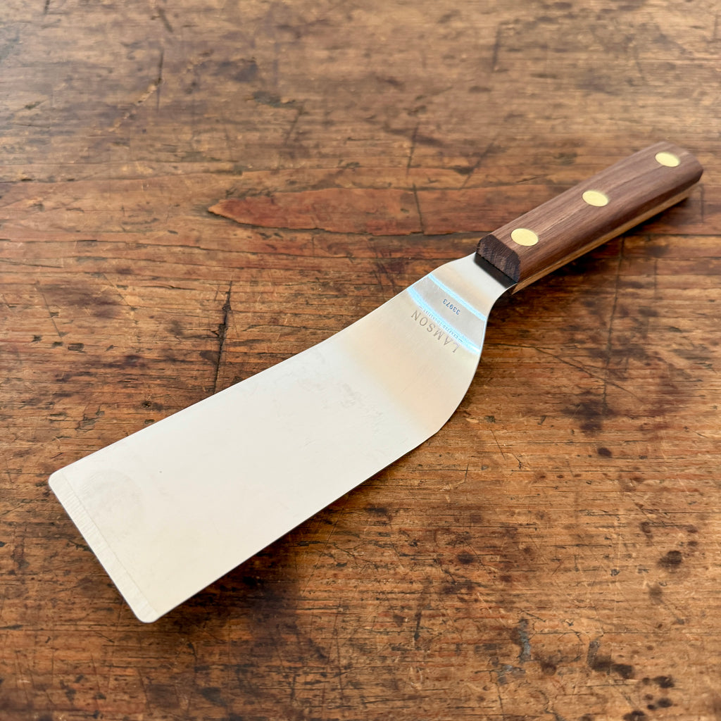 Rectangular 2" Turner with Walnut Handle