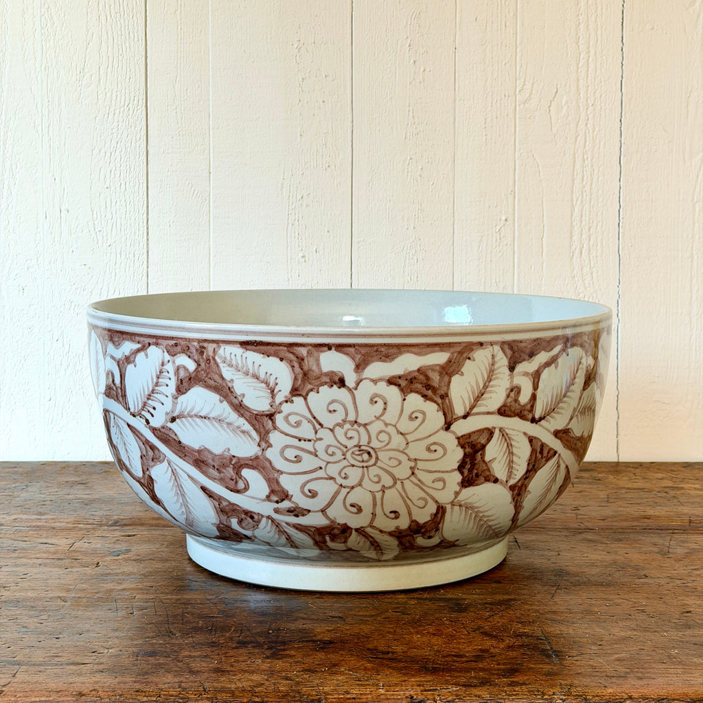 Chinese Porcelain Chrysanthemum Bowl