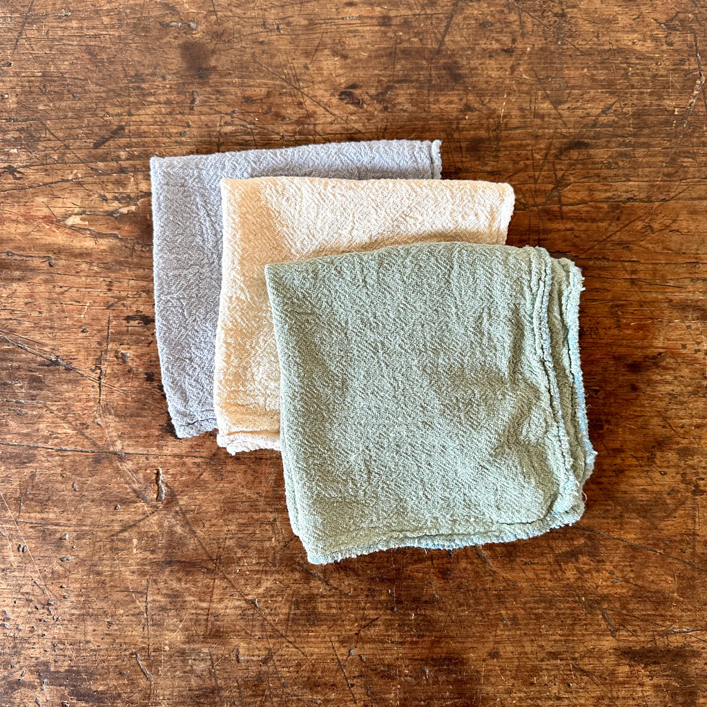 Natural Cotton Cleaning Cloths