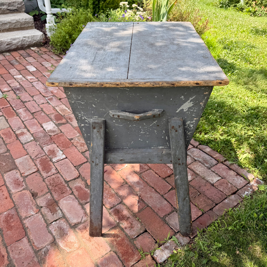 Antique Gray Dough Box