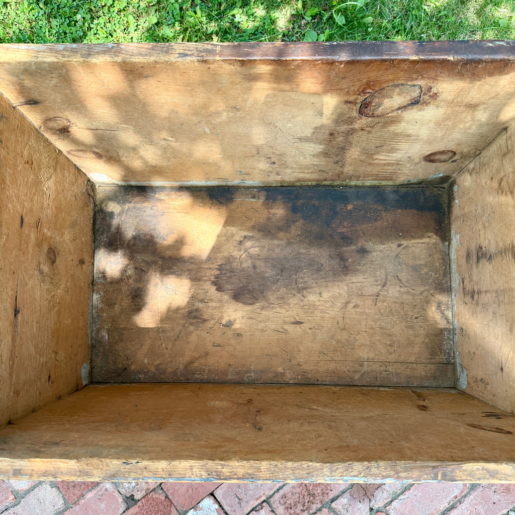 Antique Gray Dough Box