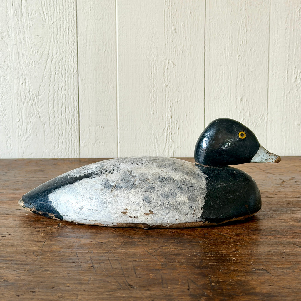 Antique Painted Duck Decoy