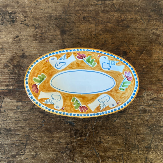 Uccello Small Oval Tray