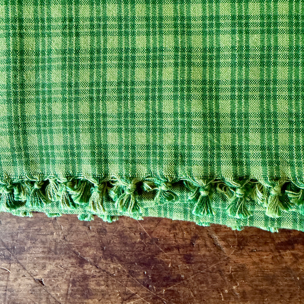 Evergreen Plaid Tablecloth