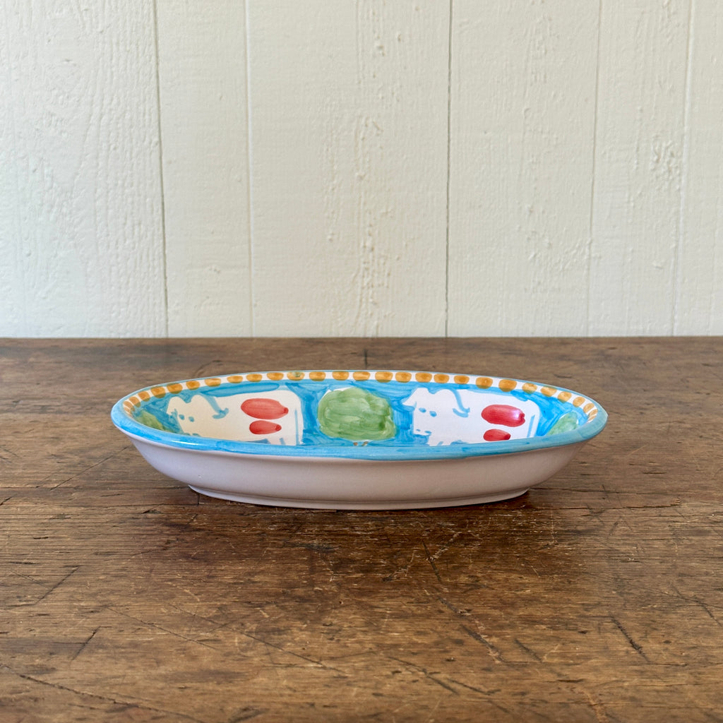Mucca Small Oval Tray