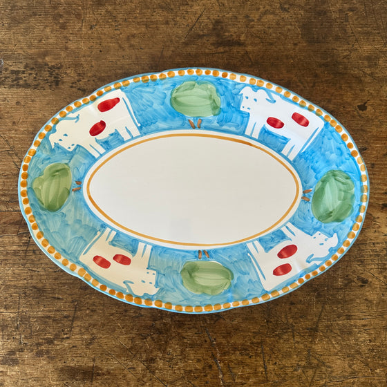 Mucca Oval Platter