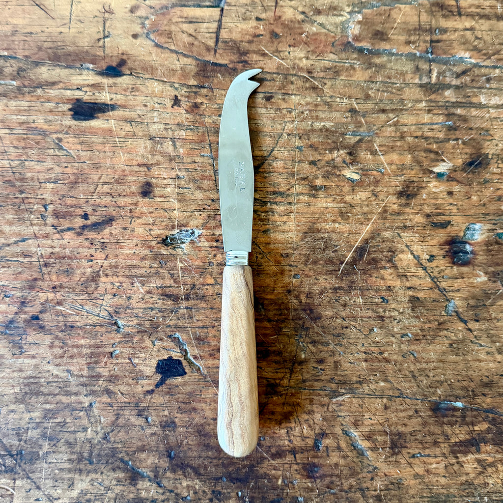 Olive Wood Cheese Knife