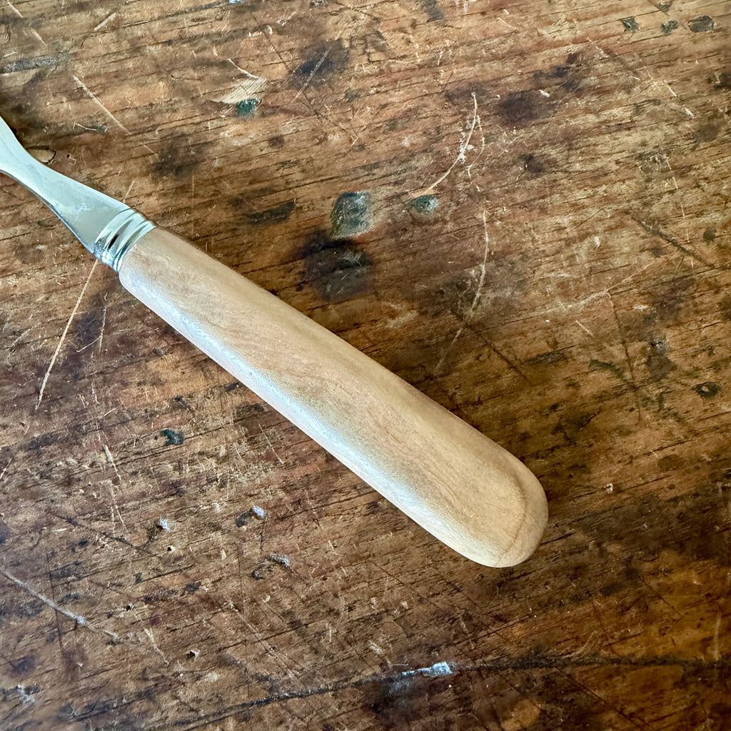 Olive Wood Cocktail Fork