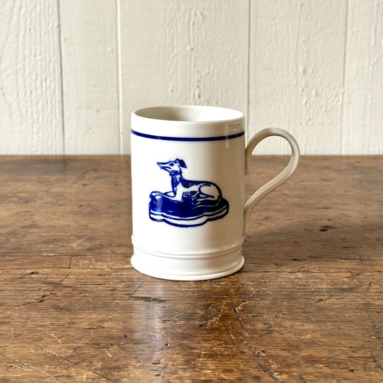 Classical Porcelain Hound Mug