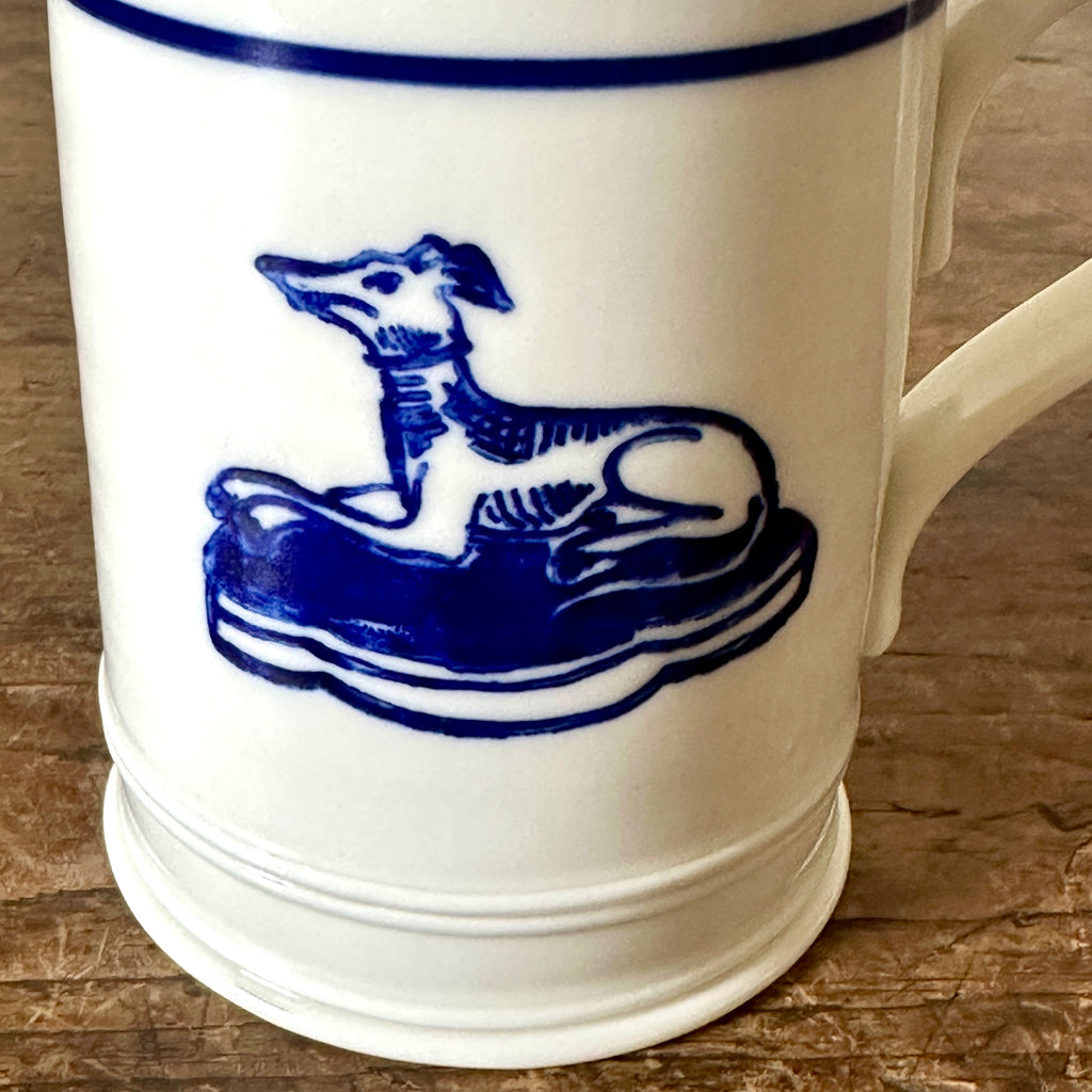 Classical Porcelain Hound Mug