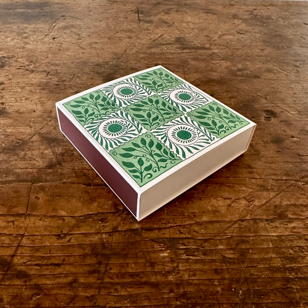 Green Tiles Matchbox