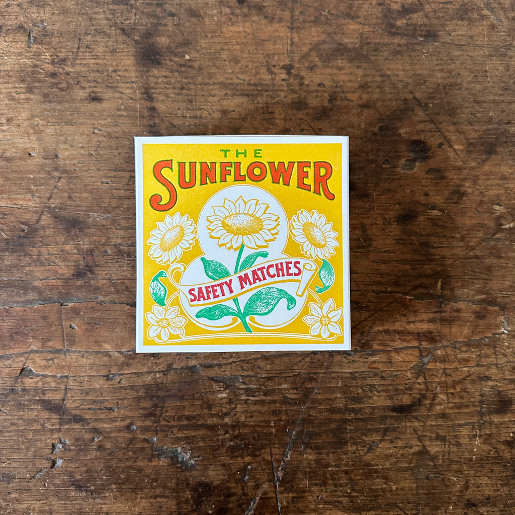 Sunflowers Matchbox