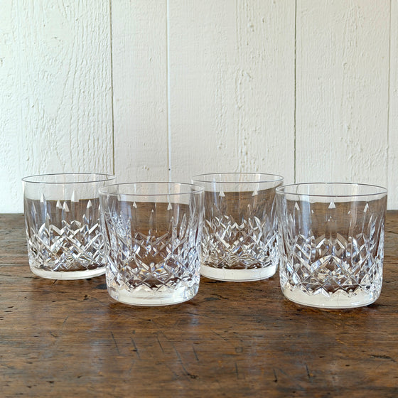 Antique Waterford Whisky Glasses