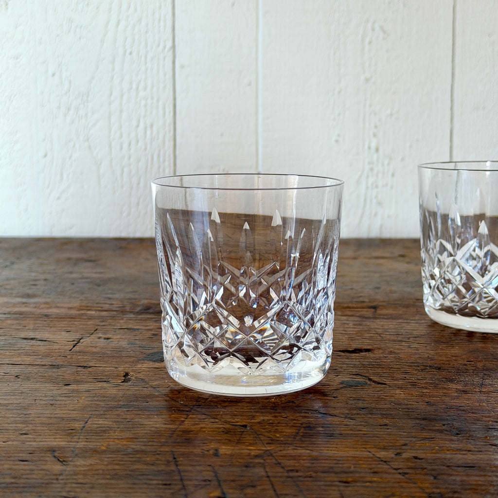 Antique Waterford Whisky Glasses