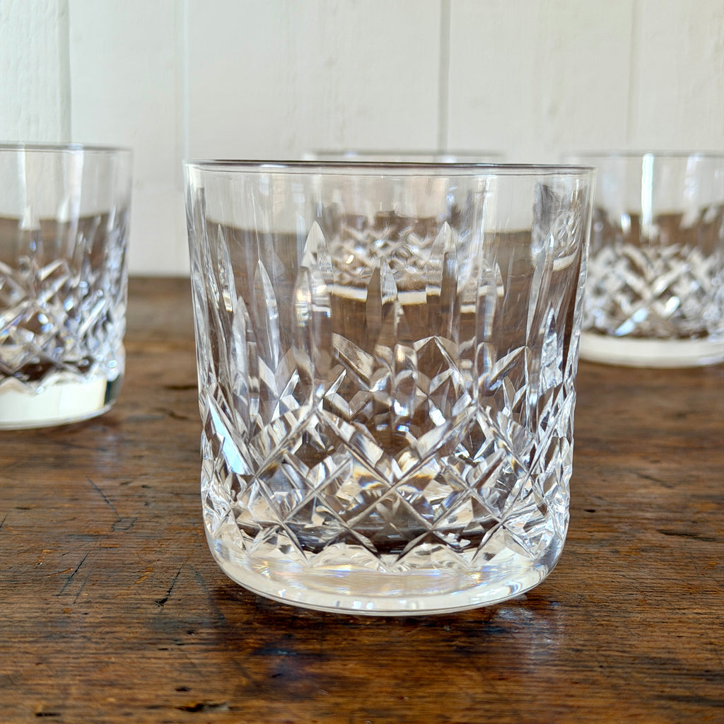 Antique Waterford Whisky Glasses