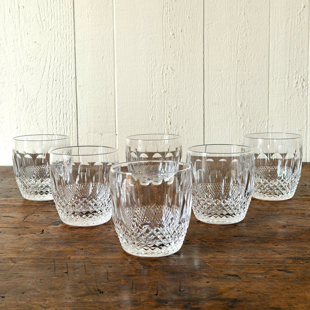 Antique Waterford Old Fashioned Glasses