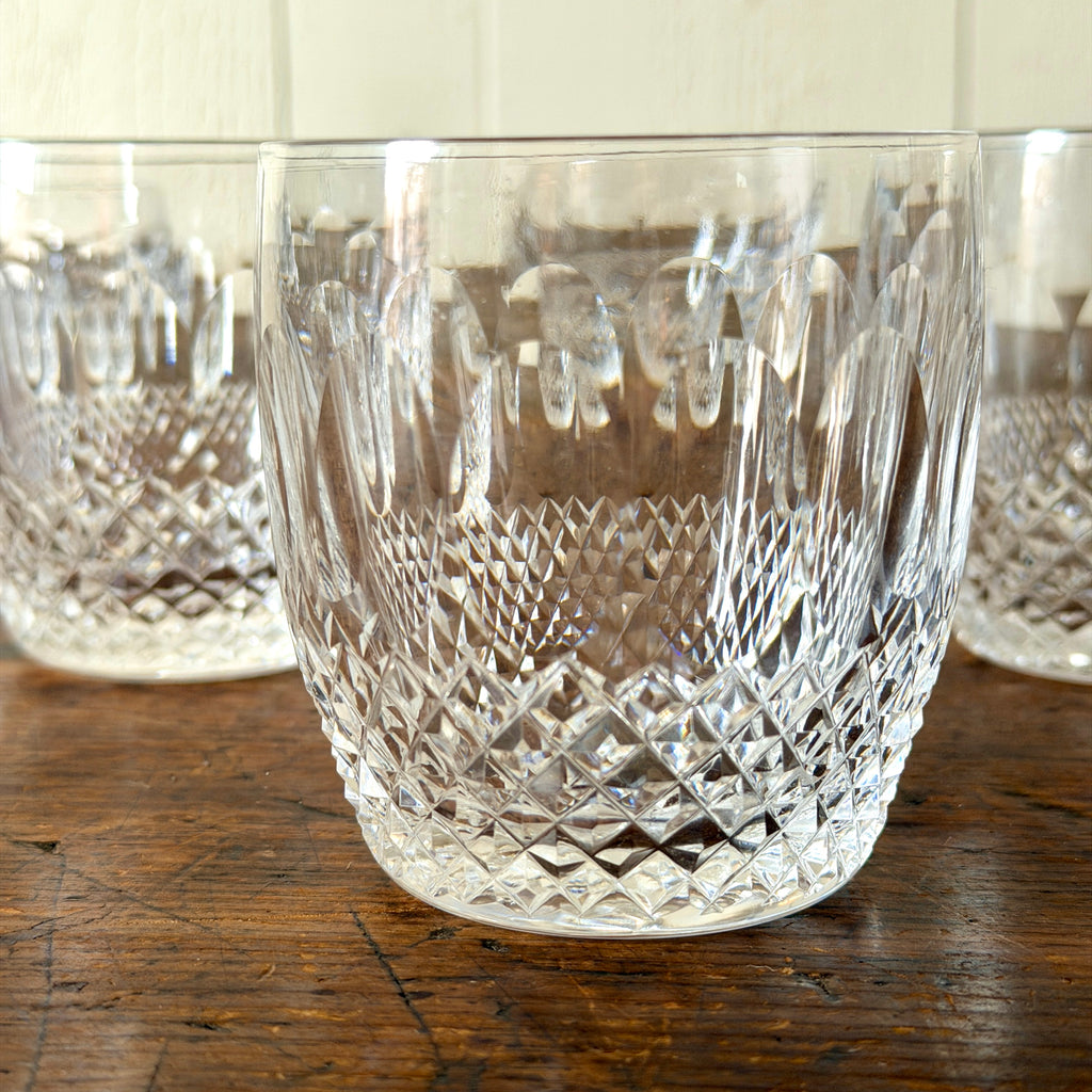 Antique Waterford Old Fashioned Glasses