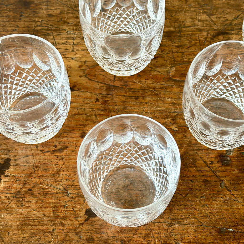 Antique Waterford Old Fashioned Glasses
