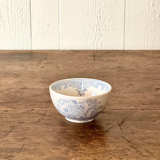 Blue Asiatic Pheasants Mini Footed Bowl