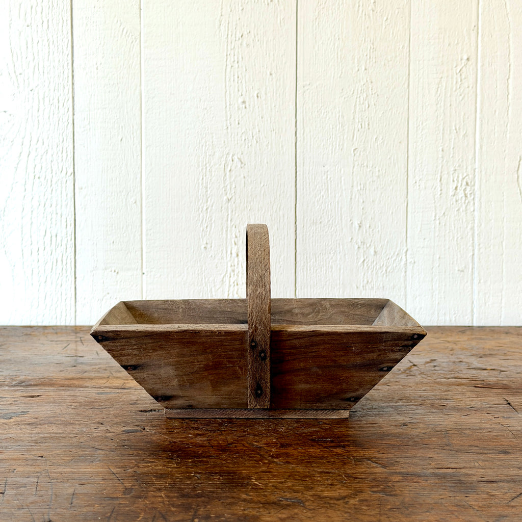 Petite French Wooden Trug