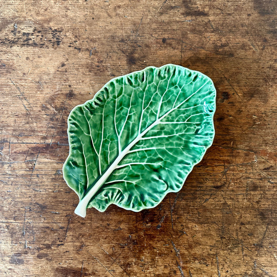 Cabbage Leaf Serving Plate